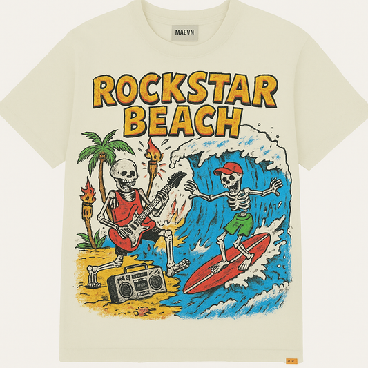 (PRE)ORDER ROCKSTAR BEACH TEE